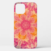 Coques Case-Mate iPhone Ornement de dentelle Mandala : Conception d'aquare (Verso)