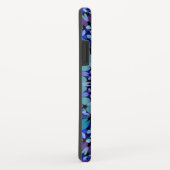 Coques Case-Mate iPhone Ornement de mandala de gravier (Dos/Droite)