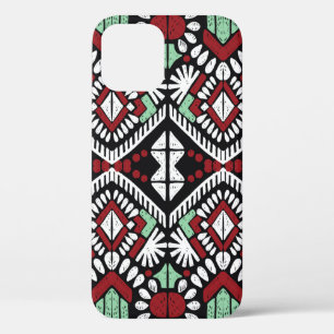 Case-Mate iPhone Case Ornement folklorique géométrique Ikat. Ethnie tr
