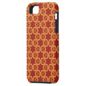 Coques Case-Mate iPhone Ornement géométrique élégant (Dos gauche)