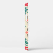 Coques Case-Mate iPhone Ornements baroques et détails floraux, carte Hipst (Verso / Droite)