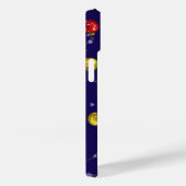 Coques Case-Mate iPhone Ornements de boule et neige (Verso / Droite)