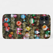 Coques Case-Mate iPhone Ornements de Noël et Garland (Dos (Horizontal))