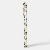Coques Case-Mate iPhone Ornements de Noël Sage Green et Gold (Verso / Gauche)