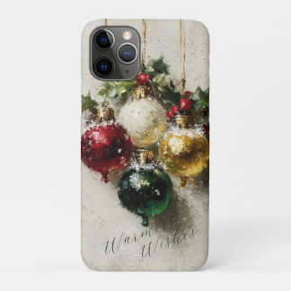 Case-Mate iPhone Case Ornements de Noël Vintage