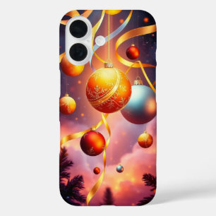 Coques iPhone 16 ornements et rubans tourbillonnants surréalistes