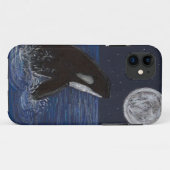 Coques Case-Mate iPhone Orque de clair de lune (Dos (Horizontal))
