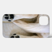 Coques Case-Mate iPhone Orteils de marionnettes Golden Retriever (Verso (horizontal))