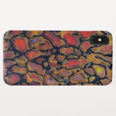 Coques Case-Mate iPhone Os de dinosaure à motifs (Dos (Horizontal))