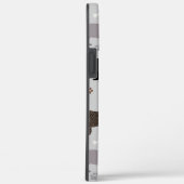 Coques Case-Mate iPhone Os et pattes de Bulldog en France gris (Verso / Droite)