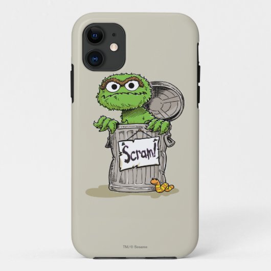 Coques Case-Mate iPhone Oscar le Grincheux Dégage (Dos)
