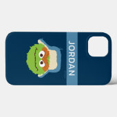 Coques Case-Mate iPhone Oscar le Grouch Visage de la Forêt | Ajoutez Votre (Verso (horizontal))