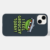 Coques Case-Mate iPhone Oscar le Groupement | Je Me Sens Grouchy Aujourd'H (Verso (horizontal))