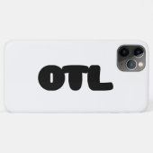 Coques Case-Mate iPhone OTL Emoticon ~ Élang coréen (Dos (Horizontal))