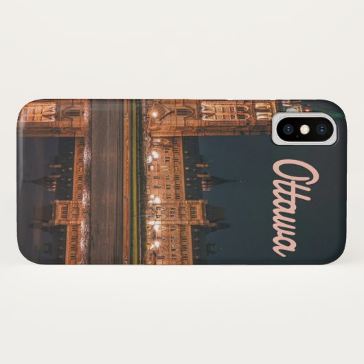 Coques Case-Mate iPhone Ottawa Canada Colline du Parlement (Dos (Horizontal))