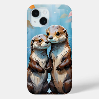 Coque Pour iPhone 15 Otter