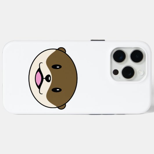 Coques Case-Mate iPhone Otter souriant mignon (Verso (horizontal))
