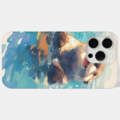 Coques Case-Mate iPhone Otter Splashant À Travers Le Soleil (Verso (horizontal))