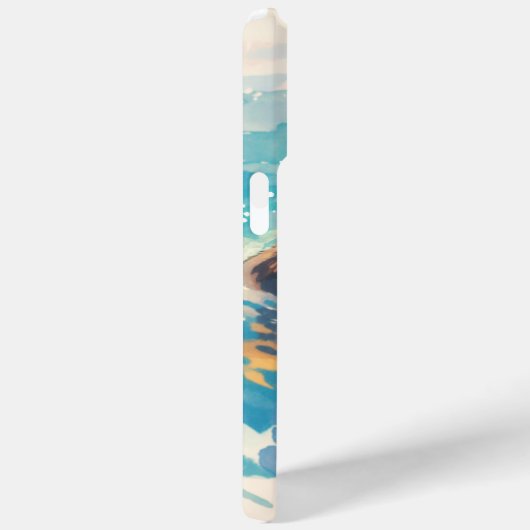 Coques Case-Mate iPhone Otter Splashant À Travers Le Soleil (Verso / Droite)