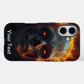 Coques Case-Mate iPhone Otterbox Inferno Skull : La flamme éternelle (Verso (horizontal))