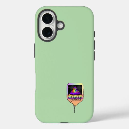 Coques Case-Mate iPhone Où est le Sun Pickleball Lt Green (Verso)