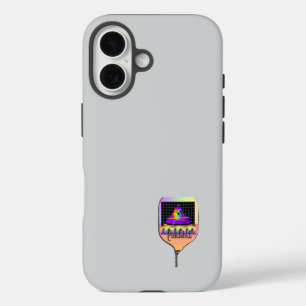 Coques iPhone 16 Où est le Sun Pickleball Lt Grey