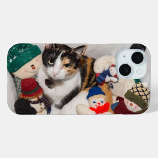 Coques Case-Mate iPhone Où est l'étui pour iPhone pour chat (Verso (horizontal))