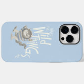 Coques Case-Mate iPhone Où les choses sauvages sont citées - Bleu (Verso (horizontal))