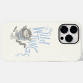 Coques Case-Mate iPhone Où les choses sauvages sont citées - Bleu (Verso (horizontal))