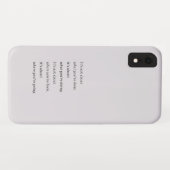 Coques Case-Mate iPhone Où Vous Allez Citer (Dos (Horizontal))