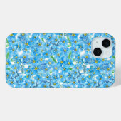 Coques Case-Mate iPhone Oublie-moi pas l'aquarelle (Verso (horizontal))