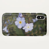 Coques Case-Mate iPhone Oublie-moi pas les fleurs (Dos (Horizontal))