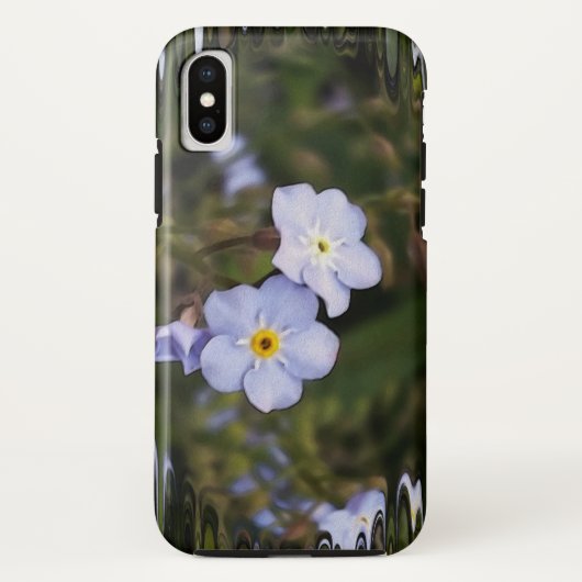 Coques Case-Mate iPhone Oublie-moi pas les fleurs (Dos)