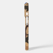 Coques Case-Mate iPhone Ouganda - Carte de la faune - Imprimer (Verso / Gauche)