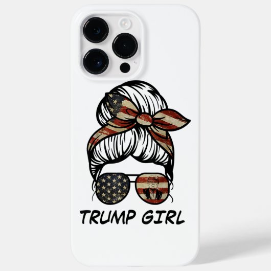 Coques Case-Mate iPhone Oui, je suis une fille de Trump - Trump 2024 Elec (Verso)