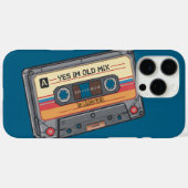 Coques Case-Mate iPhone Oui, je suis vieux (Verso (horizontal))