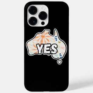 Coque Pour Pour iPhone 14 Pro Max Oui Vote à la déclaration d'Uluru sur la voix au P