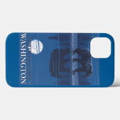 Coques Case-Mate iPhone Ours au clair de lune - North Cascades, Washington (Verso (horizontal))