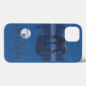 Coques Case-Mate iPhone Ours au clair de lune - Pente, Oregon (Verso (horizontal))