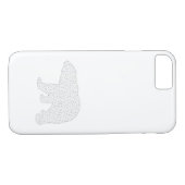 Coques Case-Mate iPhone ours blanc (Dos (Horizontal))
