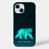 Coques Case-Mate iPhone Ours bleu Kodiak (Verso)