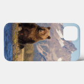 Coques Case-Mate iPhone ours brun, arctos d'Ursus, ours gris, Ursus (Verso (horizontal))