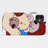 Coques Case-Mate iPhone Ours Croustillants (Dos (Horizontal))