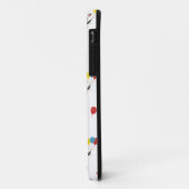 Coques Case-Mate iPhone Ours de panda blanc ballons (Dos/Gauche)