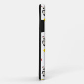 Coques Case-Mate iPhone Ours de panda blanc ballons (Dos/Droite)