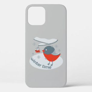 Case-Mate iPhone Case Ours d'hiver et baies de raies rouges