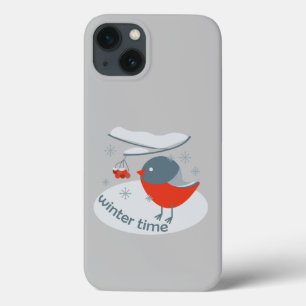 Case-Mate iPhone Case Ours d'hiver et baies de raies rouges
