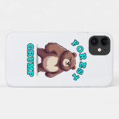 Coques Case-Mate iPhone Ours drôle (Dos (Horizontal))