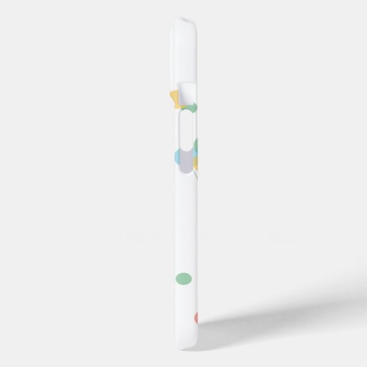 Coques Case-Mate iPhone Ours en peluche avec ballons (Verso / Gauche)