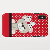 Coques Case-Mate iPhone ours en peluche mignon (Dos (Horizontal))